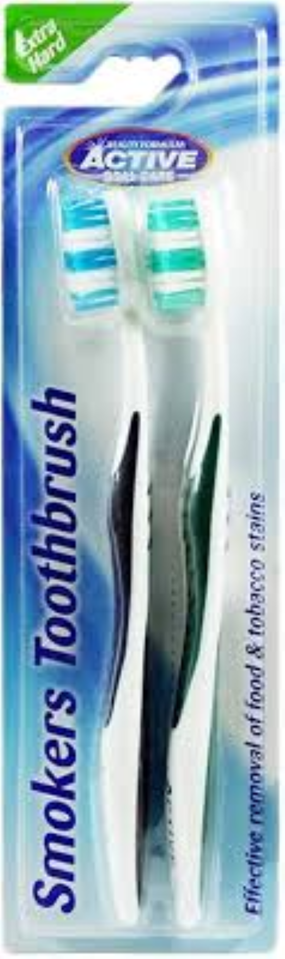 ACTIVE ORAL CARE SMOKERS T/BRUSH 2S EXTRA HARD